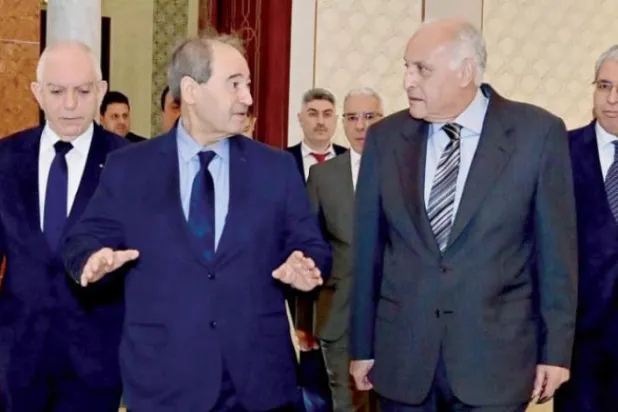  وزیر امور خارجه سوریه وارد الجزایر شد