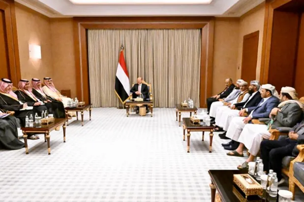 الفريق السعودي يطلع المجلس الرئاسي اليمني على نتائج لقاءات صنعاء