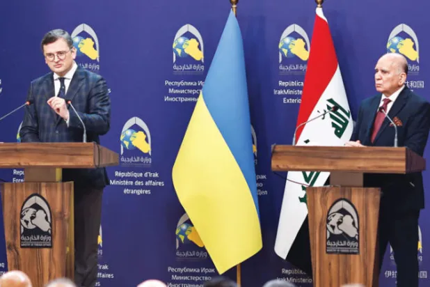 العراق يدخل على خط الوساطة لإنهاء الحرب الروسية ـ الأوكرانية