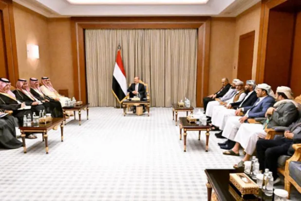 «الرئاسي اليمني» يرحب بالمساعي السعودية لإحلال السلام