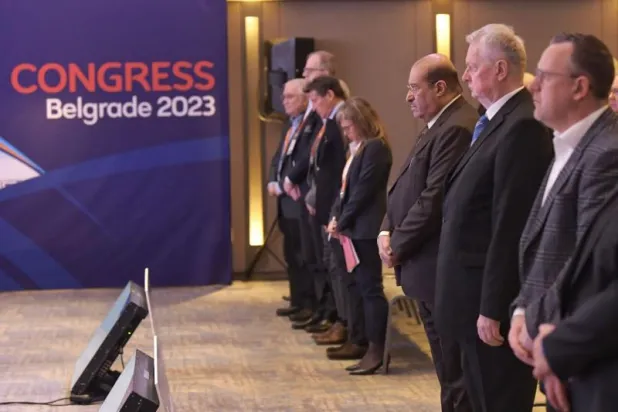 بحضور نواف بن محمد... انتخاب كارومينوف رئيساً لاتحاد القوى الأوروبي