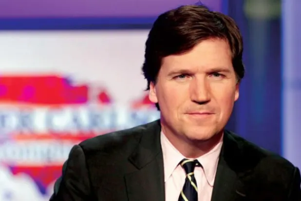 یک شبکه روسی به تاکر کارلسون