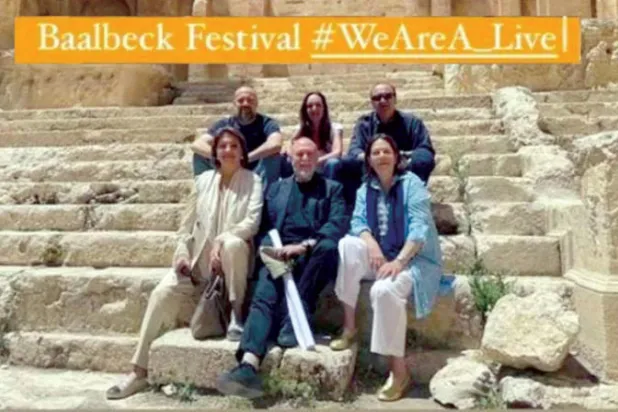 «مهرجانات بعلبك» تحمل شعلة الأمل بحفل راقص مع الإيطالي بوللي