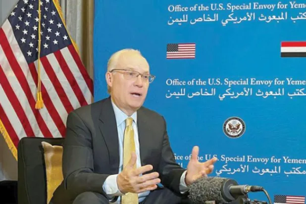 Lenderking to Asharq Al-Awsat: There Is Real Progress in Achieving Peace in Yemen 