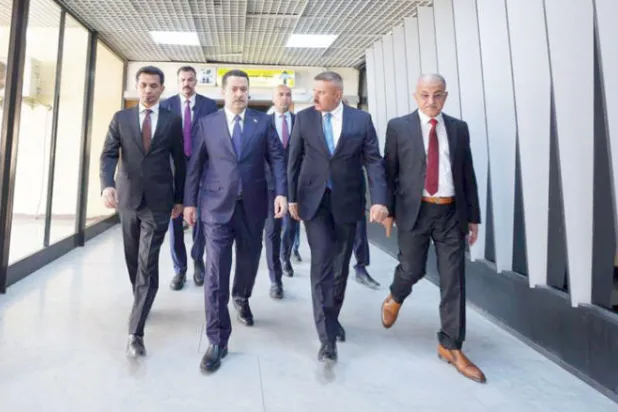 السوداني يدشن المرحلة الأولى من إعادة فتح طريق مطار بغداد الدولي