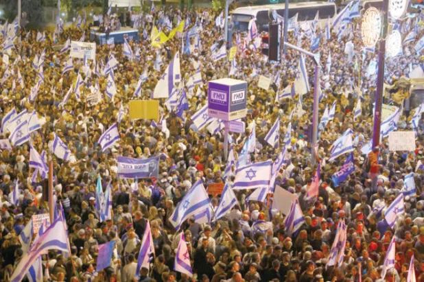 المواجهة في إسرائيل: شارع ضد شارع