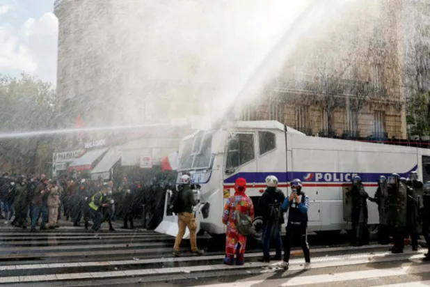 عيد العمل في فرنسا: مظاهرات ضد قانون التقاعد الجديد
