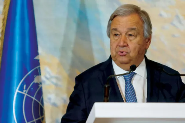 غوتيريش: أفغانستان أكبر مأساة إنسانية في العالم