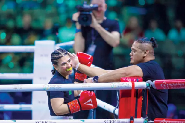 رغد النعيمي: لن أنسى لحظة ترديد الجماهير اسمي على حلبة الدرعية