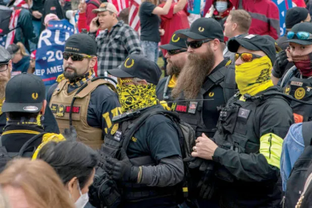 إدانة 4 أعضاء في مجموعة متطرفة بالتحريض على هجوم الكونغرس الأميركي