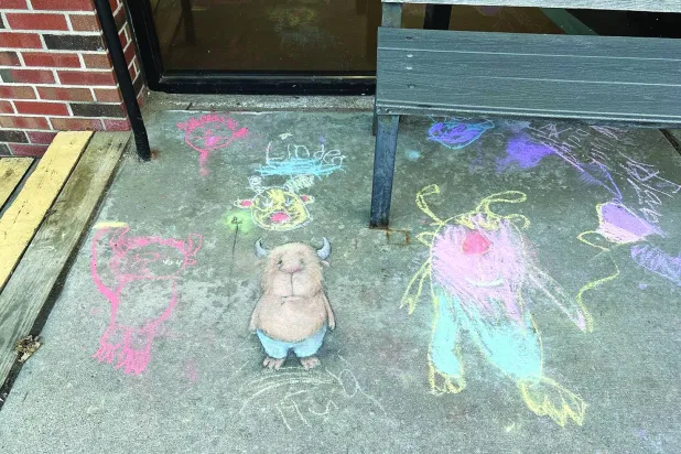 
غرافيتي لفنان الشوارع الأميركي ديفيد زن