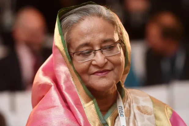  رئيسة وزراء بنغلاديش الشيخة حسينة (د.ب.أ)