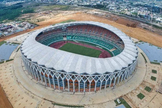 استاد إبيمبي الأولمبي الجديد بأبيدجان (غيتي)