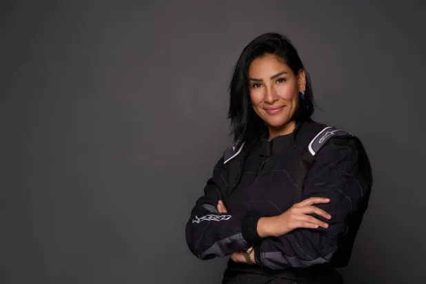 المتسابقة السعودية يسرا جزار (الشرق الأوسط)