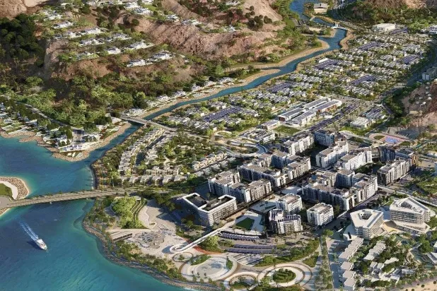 أول مدينة سياحية مستدامة في سلطنة عمان (من موقع إكس)