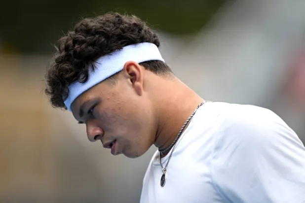 لاعب التنس الأميركي بن شيلتون (غيتي)