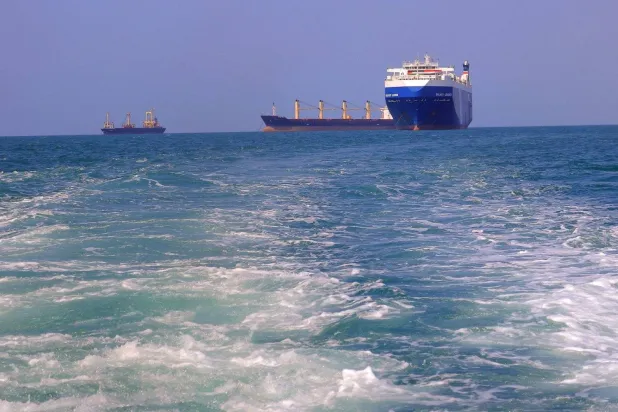 The Houthi militias continue to threaten ships in the Red Sea. (AFP)