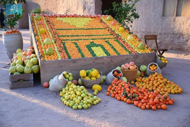 تعد الحمضيات من أهم المنتجات الزراعية في السعودية (واس)