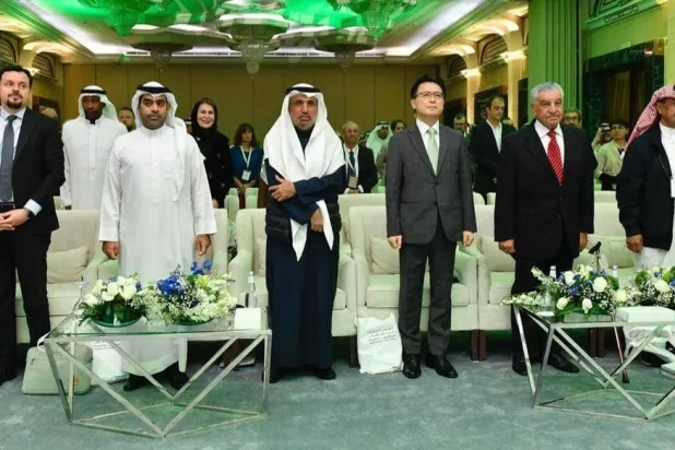 Attendees at an international scientific conference hosted in Jeddah by the Saudi Heritage Commission (SPA)