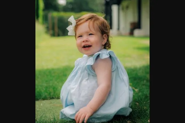 ليليبيت ابنة الأمير البريطاني هاري وميغان ماركل (رويترز)