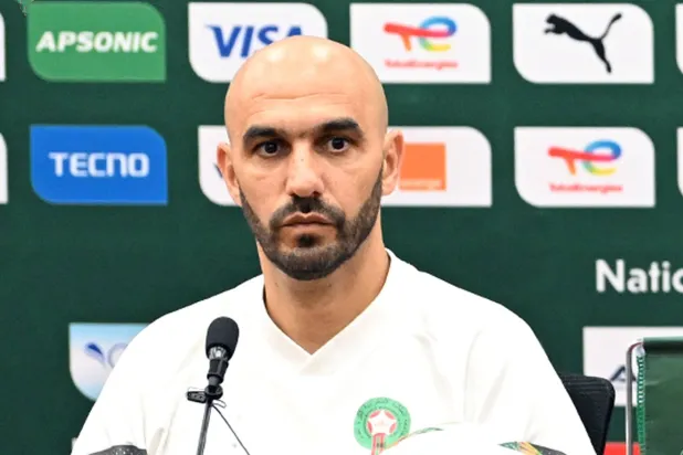 وليد الركراكي مدرب المغرب (منتخب المغرب)