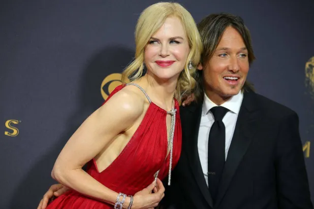 الممثلة نيكول كيدمان وزوجها كيث أوربان (رويترز)