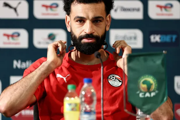 محمد صلاح قال إنه لا يتابع ما يكتب عنه (أ.ف.ب)