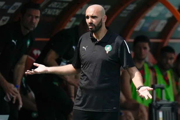 وليد الركراكي (أ.ب)