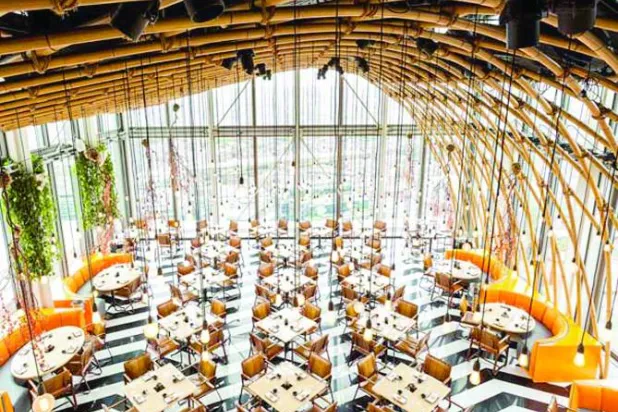 «سوشي سامبا» في شرق لندن (إنستغرام)