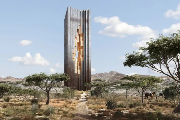 يمزج "زاردون" بين الفخامة المعاصرة والجمال الطبيعي الأخّاذ (شركة نيوم)