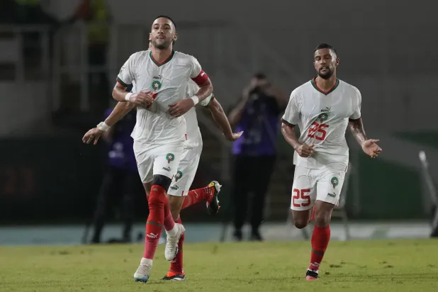 منتخب المغرب حقق فوزاً ثميناً (أ.ب)