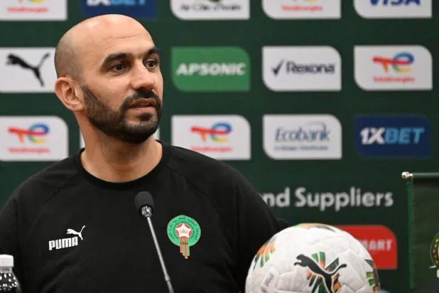 وليد الركراكي (أ.ف.ب)