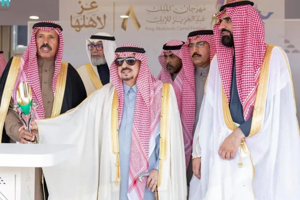 أمير الرياض حضر الحفل الختامي نيابة عن ولي العهد (واس)