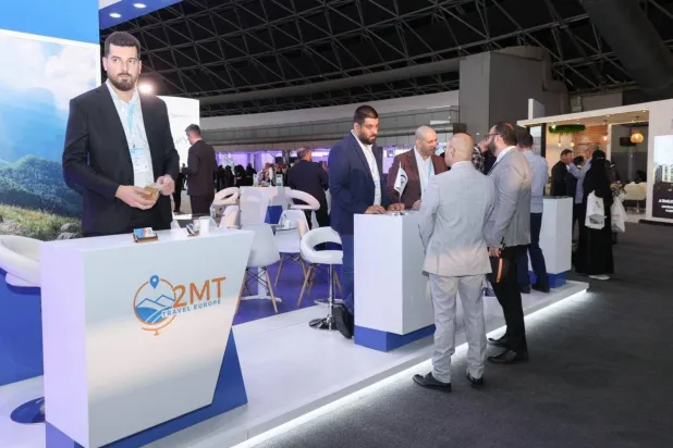 Visitors at the Jeddah International Tourism and Travel Exhibition 2024. (Photo by: Adnan Mahdali) 