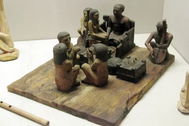 أحد مقتنيات المتحف المصري في التحرير (وزارة السياحة والآثار المصرية)