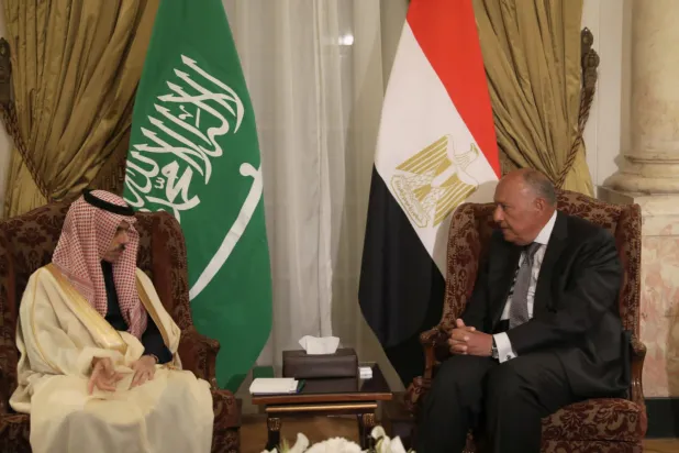 Mısır ile Suudi Arabistan, bölgesel ve uluslararası konularda işbirliğine ilişkin istişareler yapıyor