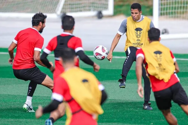 تدريبات منتخب الأردن تنتعش بعودة الروابدة (الاتحاد الأردني لكرة القدم)