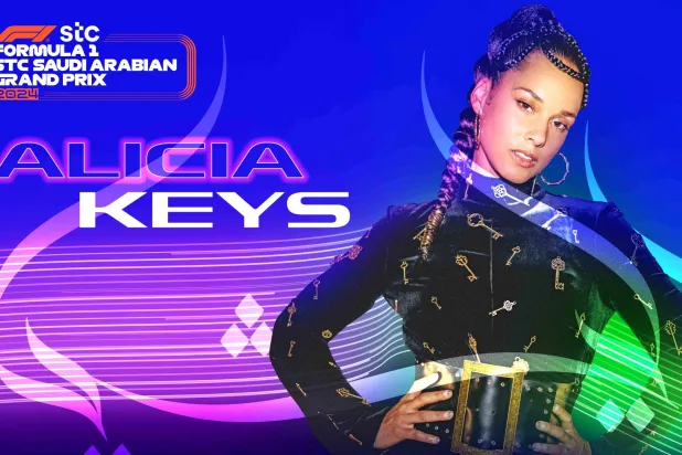 الفنانة العالمية إليشيا كيز ستشارك في الحفل الختامي لجائزة السعودية الكبرى لـ«فورمولا 1» 2024 في جدة (الشرق الأوسط)