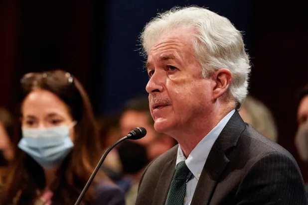 مدير وكالة المخابرات المركزية الأميركية وليم بيرنز خلال جلسة استماع أمام لجنة المخابرات في مجلس النواب الثلاثاء (رويترز)