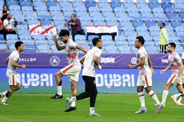 جانب من تدريبات سابقة للزمالك (نادي الزمالك)