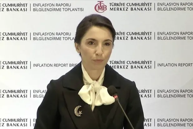 رئيسة مصرف تركيا المركزي حفيظة غايا إركان (من حساب «المركزي» التركي على «إكس»)