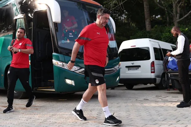 البرتغالي روي فيتوريا مدرب مصر (أ.ف.ب)