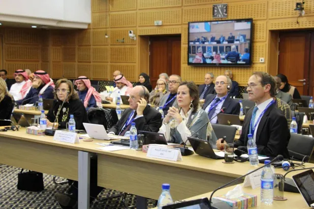 جانب من المشاركين في المؤتمر (الشرق الأوسط)