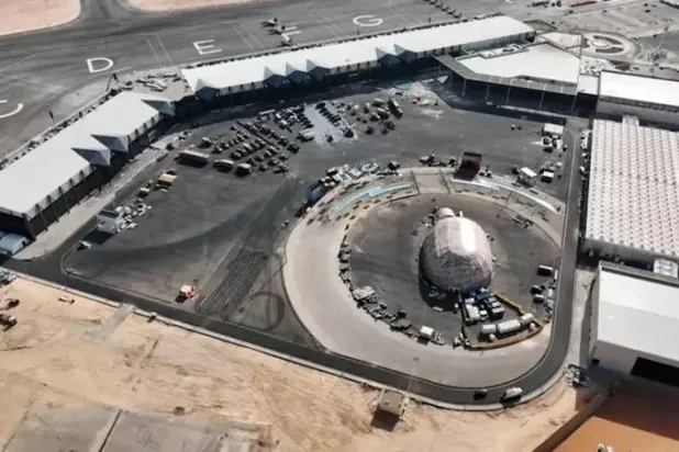 An image from the inaugural World Defense Show north of Riyadh. (Supplied)