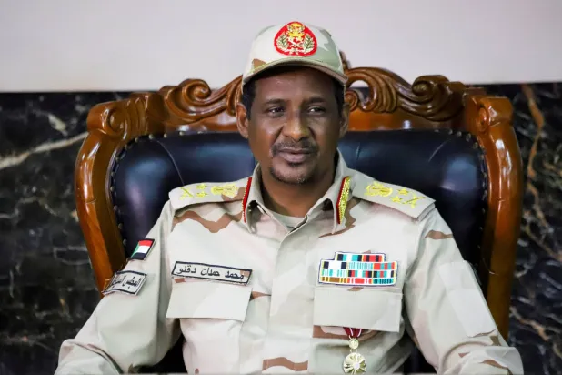 الجنرال محمد حمدان دقلو قائد «قوات الدعم السريع» (أرشيفية - رويترز)