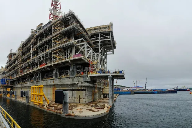 مشروع القطب الشمالي للغاز الطبيعي المسال 2 في روسيا (رويترز)