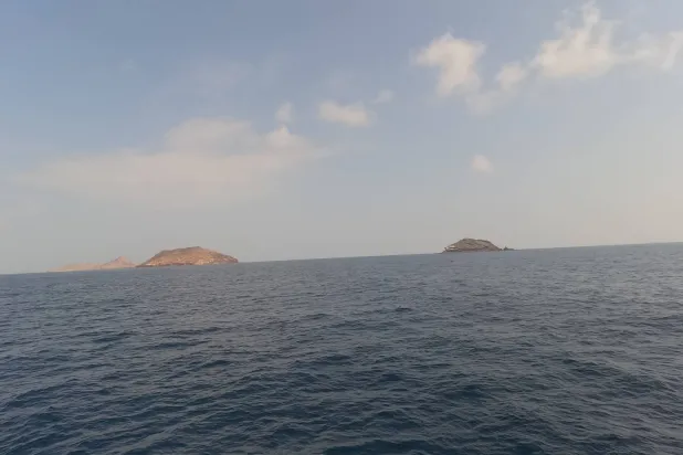 منطقة باب المندب من الجهة الغربية كما بدت الثلاثاء (الشرق الأوسط)