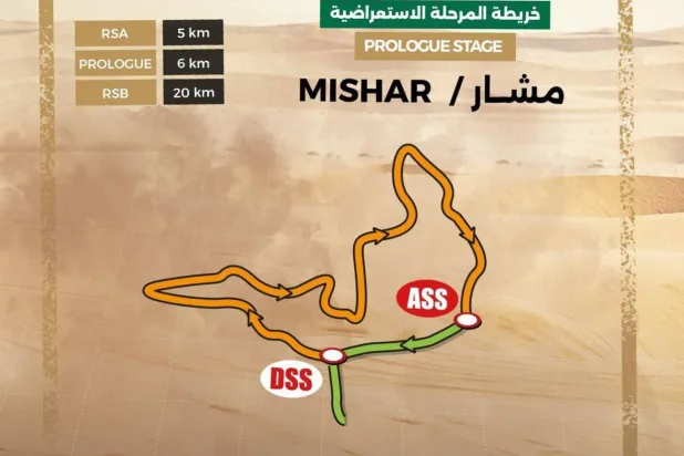 الرالي يشهد مشاركة 164 متسابقاً وملاحاً في السيارات والدراجات النارية (رالي حائل)