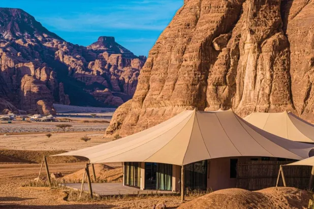 AlUla Governorate is one of the most attractive places for tourists in Saudi Arabia. (Asharq Al-Awsat)