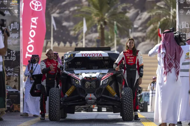 متسابقة الرالي السعودية دانية عقيل (رالي حائل)